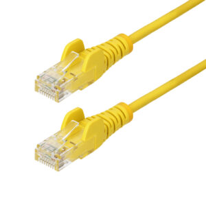 STARTECH 50cm Yellow Slim CAT6 Cable